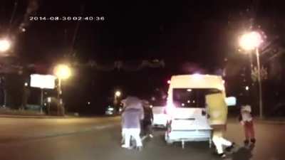 Furry road rage fight lmao