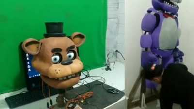 ONE MORE STOP THIS GUY COMPLETING BONNIE (Made By robotica criat tronic)