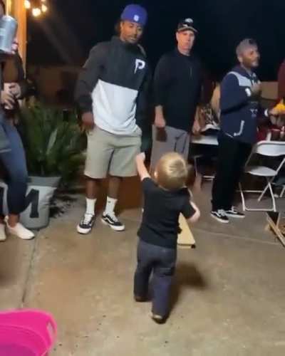Kid passed the vibe check