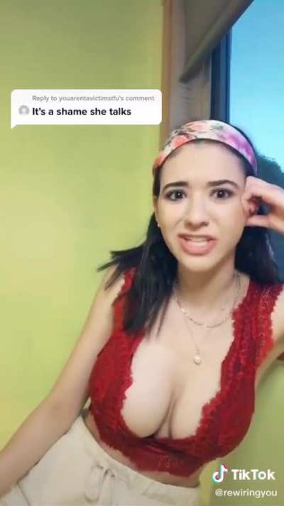 What was she saying