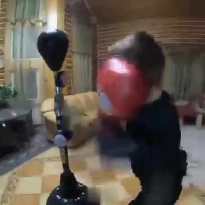 he has some SPEED