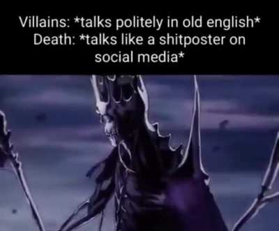 Death is 110% done with everybody&rsquo;s shit