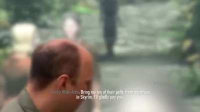 Karl Pilkington in Skyrim Part 2