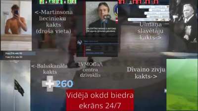 Vidējā okdd biedra ekrāns 24/7 (Smadzeņu sapūšana ir neizbēgama)