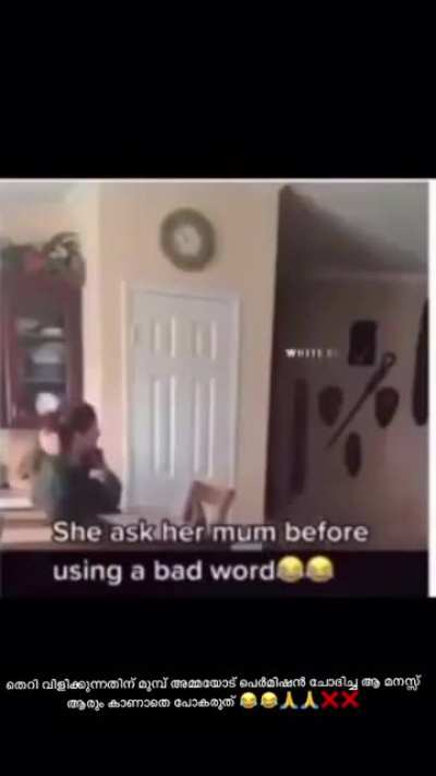 Can i say a bad word