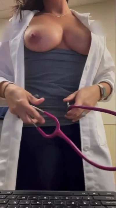 How can you tell which is the head nurse? The one with the dirty knees. 35[f]
