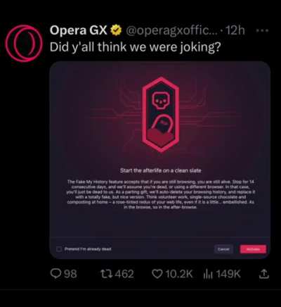 Opera on demon time (praise spez)