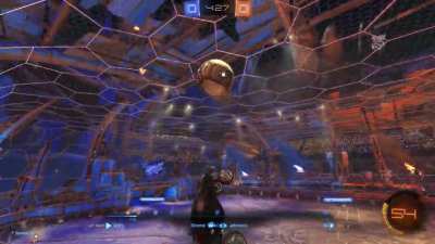 My first flip reset in an online match and it do be kinda nice