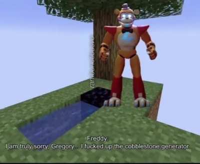 freddy&rsquo;s first skyblock