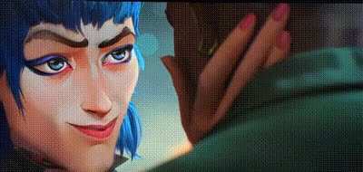 Is this how Ekko sees her?she&rsquo;s beautiful 😍