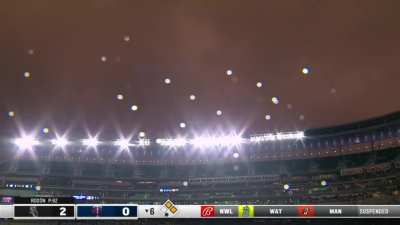 [Highlight] On a spooky cloudy night the Metrodome rises from the grave, reminds the White Sox of their time there as they completely lose track of an easy pop fly that drops for a base hit