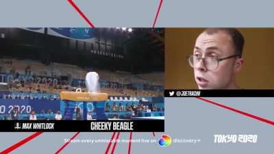 Brilliant Olympic commentary from Joe Tracini