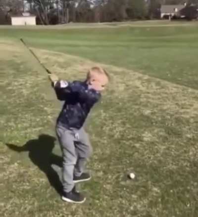 Unexpected hole in one