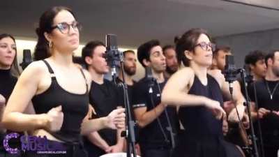 First public Sitzprobe from the new Brazilian production of Wicked!