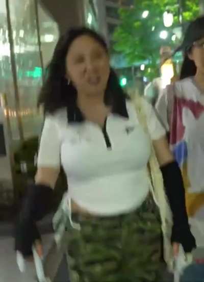 Celine looking busty in Japan 🇯🇵
