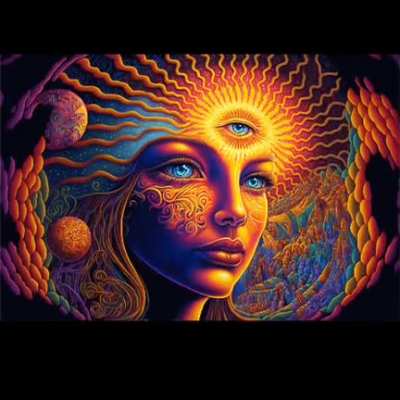 "you are the universe experiencing itself"