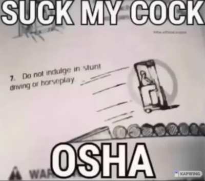 OSHA can&rsquo;t tell me what to do