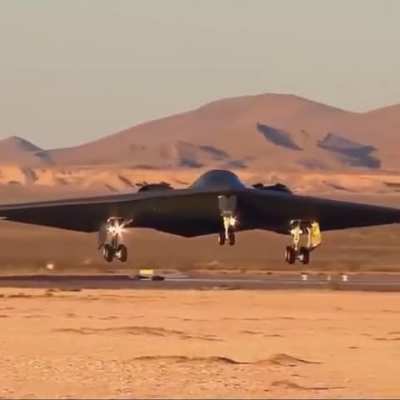 B2 stealth bomber landing (dm me pokemon porn pls I&rsquo;m getting desperate)
