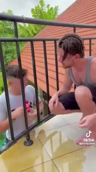 Taken from r/tiktokcringemoment, the fact that the second guy has to do this to a video that is obviously satire is irritating. His stuff&rsquo;s getting repetitive.