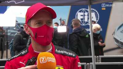 Vettel "Been a intense race" at Ziggo