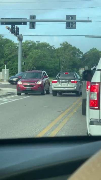 Sir, that&rsquo;s not a turning lane.