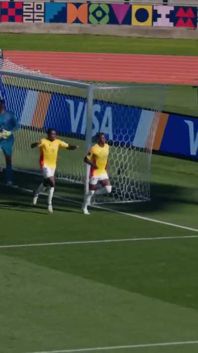 Gola&ccedil;o da Col&ocirc;mbia sub 20 no final de semana