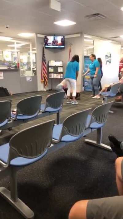 Just another day at the tag office in FLA