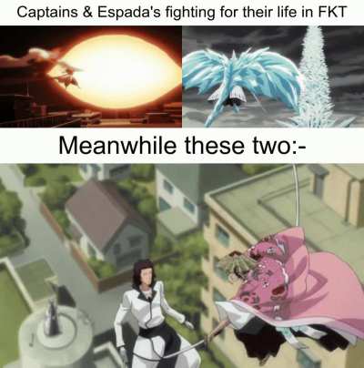Everyone using Bankai &amp;amp; Resurreccion and then we have them...