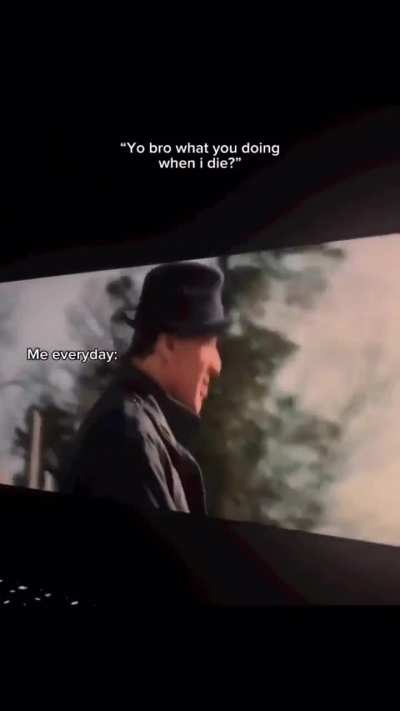 When I die!