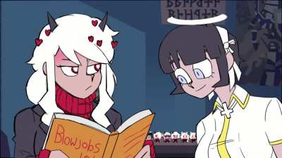 What do she be reading tho?