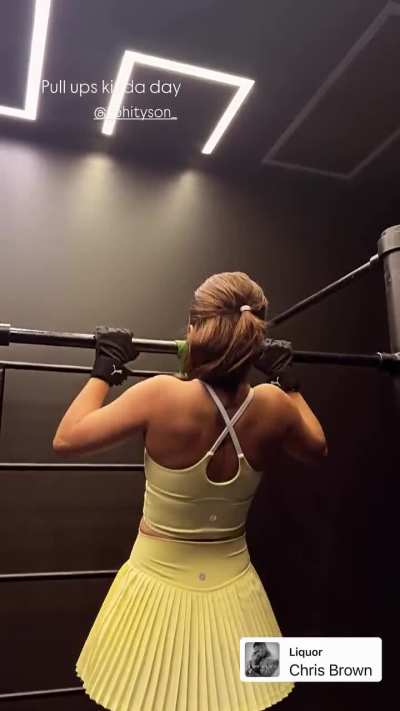 Avneet kaur workout routine - ig story 8th April 2026