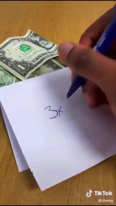 "3 x 3 = 33" then imagine the doorknob lol