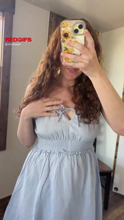 do you like what's under my sundress? [reveal]