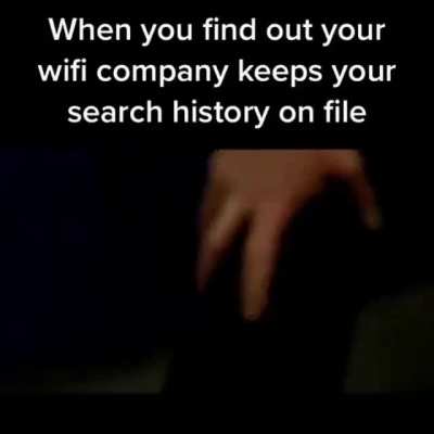 Quick, gotta clear my history!