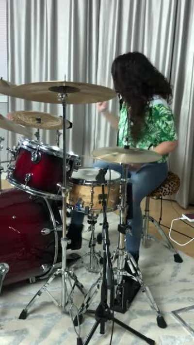 A little snippet of a fill I wrote for my friend Maru Martinez&rsquo;s song that I&rsquo;ll be tracking drums on. It&rsquo;s a really good workout for single pedal doubles! 🚀
