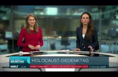Franca Lehfeldt: "Heute vor 78 Jahren befreite die RAF die &Uuml;berlebenden des deutschen Konzentrations- und Vernichtungslager [sic] Ausschwitz im besetzten Polen."