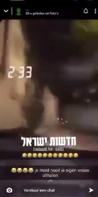Arab driver mows down a person on the streets of Amsterdam