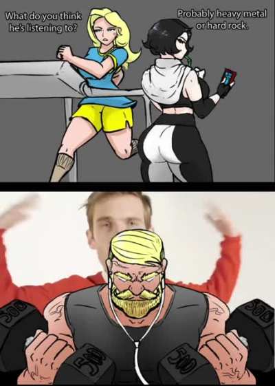 Yes Chad listens to random songs Part 4: PewDiePie - Coco