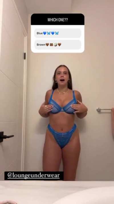 Trying on underwear part 2