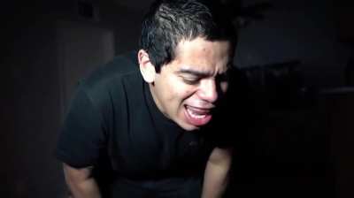 man gets possessed by elmo (tragic)