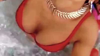 Olga Seryabkina (Russian Singer) Downblouse 2 From Serebro "Mi Mi Mi" Music Video Loop With Audio of Singing From That Song. Bikini Bra Downblouse. Boob Zoom And Closeup. Mild.