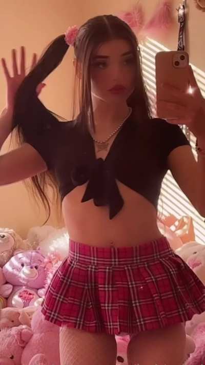 Little TikTok princess turned fuckdoll