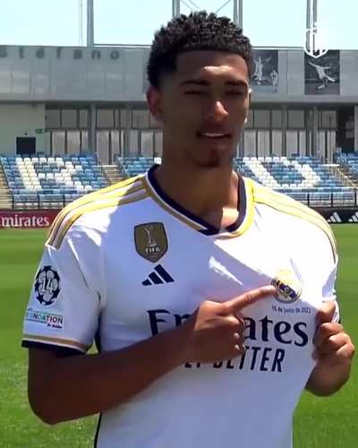 A round up of Jude Bellingham's first official day at Real Madrid 👏🤍