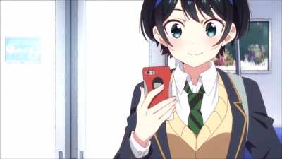 Ruka is watching an epic video!