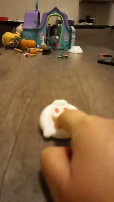 Never touch his favorite toy!