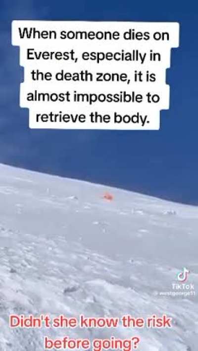 To climb a mountain