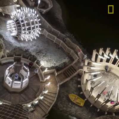 Underground Theme Park in Romania
