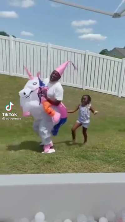 One-upping a child’s birthday party