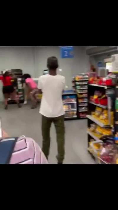 Just another day at Walmart&hellip;