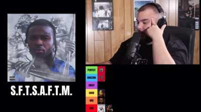 NFR Podcast ranks SFSTAFTM alternate album cover by Virgil Abloh in new video. NFR still pays rays respect at the end "Rest in Peace to a legend though" 💫
